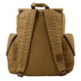 thumbnail image 6 of ASR Outdoor 30L Heavy Stitch Gold Panning Backpack Camping Canvas Rucksack, Khaki, 6 of 8