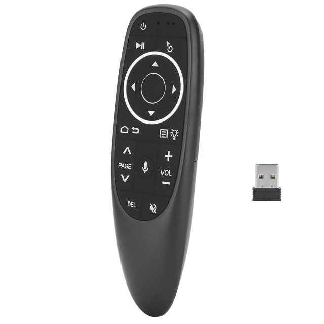 YLSHRF Built‑in 6‑axis Gyroscope Sensor 2.4G Wireless Mouse Smart Wireless Remote Control Suitable For Laptop, Smart Television, TV Box