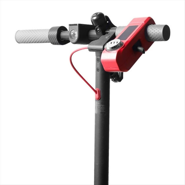 E-Scooter Grip Lock Seguridad Cerraduras de Seguridad Manillar Auricular Palanca de Freno Bloqueo de Disco para M365 PRO Negro
