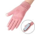 thumbnail image 6 of Dyfzdhu Women Winter Fleece Thickening Elastic Edge Cold Proof Outdoor Driving Riding Sports Non Slip Touched Screen Gloves Unisex Pink, 6 of 8