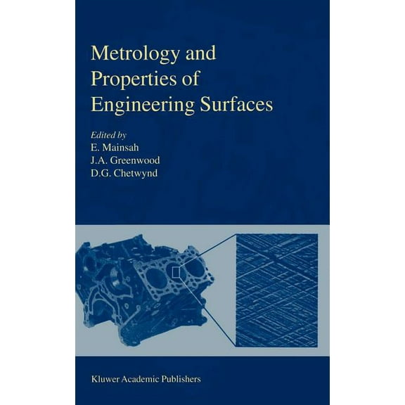 Sensor Physics and Technology Metrology and Properties of Engineering Surfaces, (Hardcover)