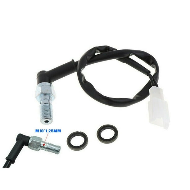 YEDYLY Brake Light Switch Banjo Motorcycle Rear Hydraulic Pressure M10