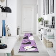 thumbnail image 4 of Yayeee Hallway Runner Rug 2'x6' Non Slip Machine Washable with Rubber Backing, Purple Halloween Pattern, 4 of 8