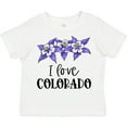 thumbnail image 3 of Inktastic I Love Colorado Columbine Flowers Boys or Girls Toddler T-Shirt, 3 of 5