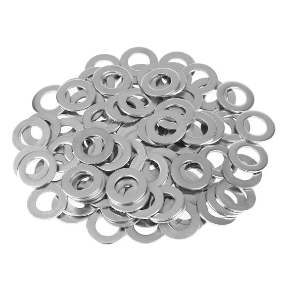 Helifouner 50 Pieces M12X24X1.5Mm Fender Washers 304 Stainless Steel Large Fender Washers Inner Diameter 12Mm Outer Diameter 24Mm Thickness 1.5Mm