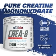 EHP Labs CREA-8 Creatine Monohydrate Powder - Unflavored Creatine Powder for Muscle Growth, Increased Strength, Enhanced Energy Output and Improved Performance - 100 Servings (500g)