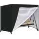 thumbnail image 1 of SanGlory 3-Seater Swing Cover Protective Cover for Garden Swing Swing Waterproof Oxford Anti-UV Swing Cover Protective Cover Outdoor Swing (210x150x15, 1 of 5