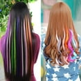 thumbnail image 4 of Skymirror Wig Colorful Heat Resistant Hair Decor Long Extension Hairpiece for Ladies, 4 of 8