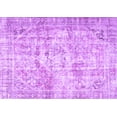 thumbnail image 1 of Ahgly Company Indoor Rectangle Persian Purple Traditional Area Rugs, 8' x 10', 1 of 4