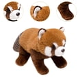 thumbnail image 6 of EHJRE Cute Raccoon Plush Toy Animal Stuffed Toy Novelty Soft Decorative Cuddly Raccoon, 6 of 9