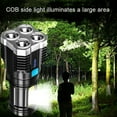 thumbnail image 3 of FUTATA 4 Heads Super Bright LED Searchlight, Rechargeable Spotlight Torch, 100000LM Rechargeable Torch, 3 of 8