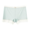 thumbnail image 2 of Swuxness Women's Seamless Boyshorts Panties Plus Size Solid Color Breathable Soft Comfortable Everyday Wear High Waisted Stretch Panties, 2 of 4