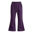 thumbnail image 4 of WERYOUNG School Uniform For Girls High Waist Lined Warm Flared Leg Trousers Kids Slim Fit Back To School Pants 6-7 Years, 4 of 4