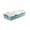 Light Blue, variant on Under Bed Storage Box with Wheels - Plastic Rolling Storage Container for Clothes, Blankets & Toys - Low Profile Organizer with Secure Lid & Sturdy Handles for Space-Saving & Tidy Home Gray