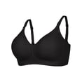 thumbnail image 4 of Sngxgn Women's Comfort Underwire Bra, Full Coverage Convertible T-Shirt Bra(Black,36), 4 of 4