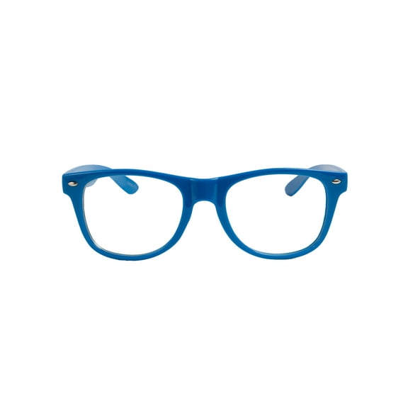 Nerd Sunglasses Classic Clear Lens Blue