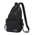 thumbnail image 4 of Bolso de pecho para hombre Strade Fareast Limited bolso de hombro negro, 4 of 8