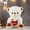 B, variant on Deeceymbur 9.84in Cartoon Heart Bear Plush Adorable Design Soft Stuffed Animal Gift