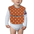 thumbnail image 4 of Bingfone Mess-Proof Baby Bib - Waterproof Bib for Baby Boy or Girl with Food Catcher Pocket, Unisex-60s and 70s Aesthetic, 4 of 6