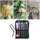 thumbnail image 3 of Juego de Brocha de Formas Diferentes: Pelo de Nailon Multicolor Zulema pinceles, 3 of 8