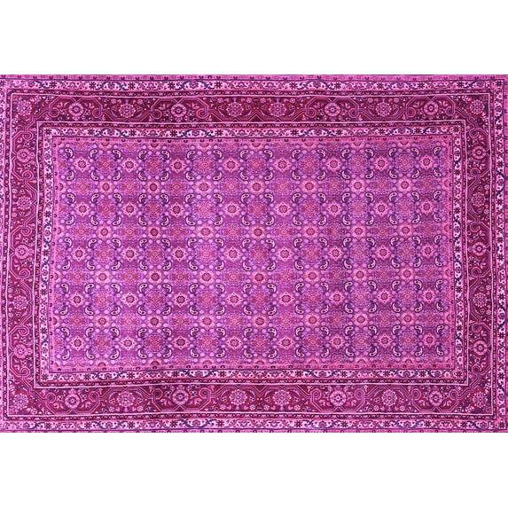 Ahgly Company Indoor Rectangle Persian Pink Traditional Area Rugs, 2' x 4'