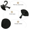 thumbnail image 3 of Coin Purse Polyester Utility Pouch Hanging Storage Pouch For Belt Backpack, 3 of 7