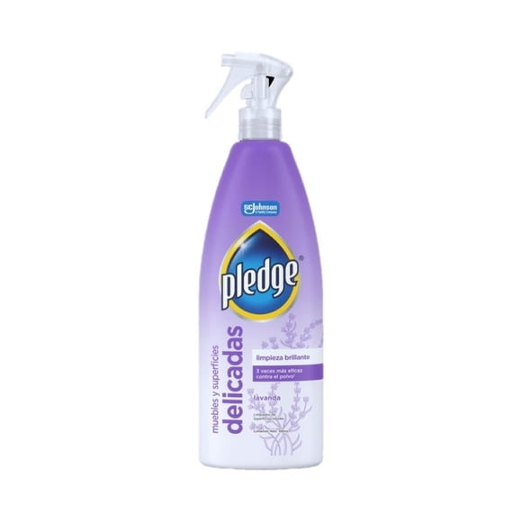 Pledge Muebles y Superficies Delicadas Limpiador en Gatillo Lavanda 490 mL