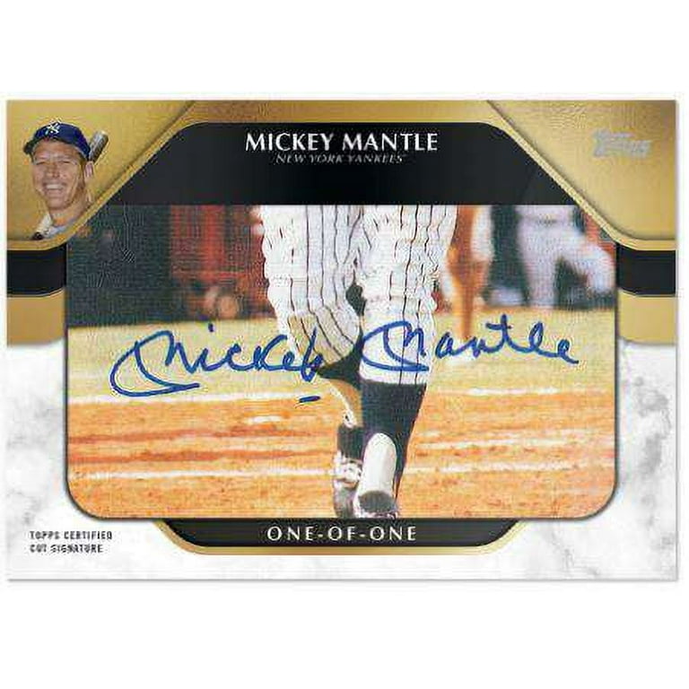 MLB 2021 Mickey Mantle Trading Card Collection Pack (5 Cards