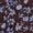 Hickory Branch Floral, variant on Scenario Women's and Women's Plus Blouse with 3/4-Length Puff Sleeves, Sizes XS-4X