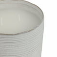 thumbnail image 4 of Sagebrook Home  6"Hx7"  Ceramic Speckle Citro Candle, White, 25 Ounce, Outdoor, Citronella Scent, Wax, Decorative Accent for Your Patio or Garden Space, 4 of 7
