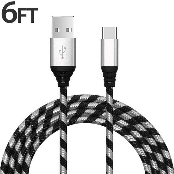 Type C Charger Fast Charging Cable USB-C Type-C 3.1 Data Sync Charger Cable Cord For Samsung Galaxy S10  S9 S8 Plus Galaxy Note 8 9 Nexus 5X 6P OnePlus 2 3 LG G5 G6 G7 V20 V30 V40 HTC M10 Google Pixel