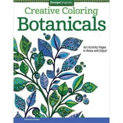 Design Originals Creative Adult Coloring Botanicals