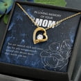 thumbnail image 5 of To Mom Remembrance Message You are Missed Forever Necklace w Message Card, 5 of 20