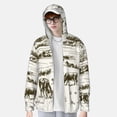 thumbnail image 2 of Balery Cows Grazing On The Meadow 1 Men's Women's UPF 50+ Sun Protection Lightweight Hoodie Performance Long Sleeve Shirt for Fishing Running-3X-Large, 2 of 7