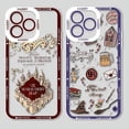 thumbnail image 2 of Funda De Teléfono Con Temática De Búho De Harry Potter Para Samsung Galaxy A14 A34 A54 5G A52 A52S A13 A23 A33 A53 A51 4G A71 A72 A73 Ojos De Ángel Cubierta Transparente, 2 of 4