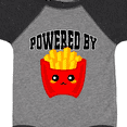 thumbnail image 4 of Inktastic French Fries Powered by Fries Boys or Girls Baby Bodysuit, 4 of 5
