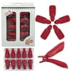 Pana High Quality Nail Polish Remover Clip Cap Bowtie Style - Red