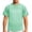 Mens Shirts Mint Green, variant on Mens Athletic Sports T-Shirt V-Neck Short Sleeve Mesh Workout Shirt Fashion Loose Pullover Fathers Day Gift