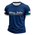 thumbnail image 4 of CONZONE Mens T-Shirts Short Sleeve T Shirts for Men Crew Neck Italy Liberation Day Graphic Casual Summer Tee Tops, 4 of 4