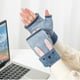 thumbnail image 5 of Matsuzay 1 par de guantes calefactables unisex para acampar, mitones de punto cálidos, recargables por USB, tamaño libre, suministros para el hogar con Type2 NO2 Matsuzay HA011726-05, 5 of 6