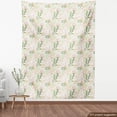 thumbnail image 4 of Botanical Sofa Upholstery Fabric by the Yard, Soft Pastel Colored Sea Ocean Marine Nautical Plants Seaweeds Composition, Decorative Fabric for DIY and Home Accents, White Multicolor by Ambesonne, 4 of 5