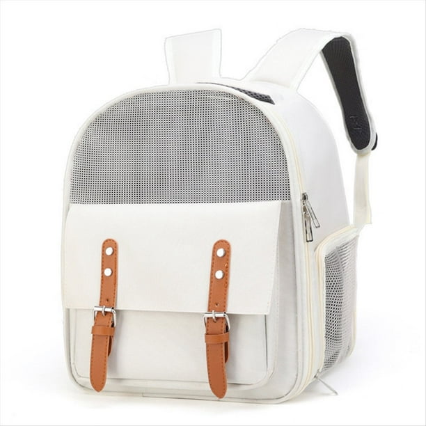 Mochila Transportadora para Mascotas de Gran Capacidad, Mochilas para Gatos, Cajas para Gatos Pequeños, Perros, Mochila Ajustable para Mascotas.