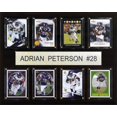 thumbnail image 1 of NFL Adrian Peterson Minnesota Vikings 8 Card Plaque, 1 of 1