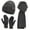 Dark Gray, variant on FZ FANTASTIC ZONE Woman Men Winter Warm Hat Beanie Long Scarves Touch Screen Gloves Knit Set,Grey