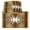 Brown, variant on Sage Green Boho Placemats for Dinning Table Set of 4, American Native Southwest Abstract Art Burlap Kitchen Place Mats Waterproof Cloth Table Mats, Indoor Outdoor Placemats Easy Clean Dinner Decor