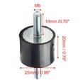 thumbnail image 4 of -M3 M5 M6 Male To Female Thread Rubber Shock Absorber Crash Pad Damper Anti Vibration Isolation Mount For Welding Machine, 4 of 6