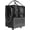 Black, variant on Reusable Grocery Bag On Wheels, Foldable Rolling Tote with 6 Pockets & 3-Way Carry, Heavy Duty Handles, Zippered Top for Groceries, Laundry, Storage, Small, Beige