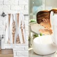 thumbnail image 7 of Yayeee 2 Pack Hand Towels for Bathroom 100% Cotton 16" x 28" Soft Absorbent Kitchen Towel, Brown Ice Cream Pattern, 7 of 7
