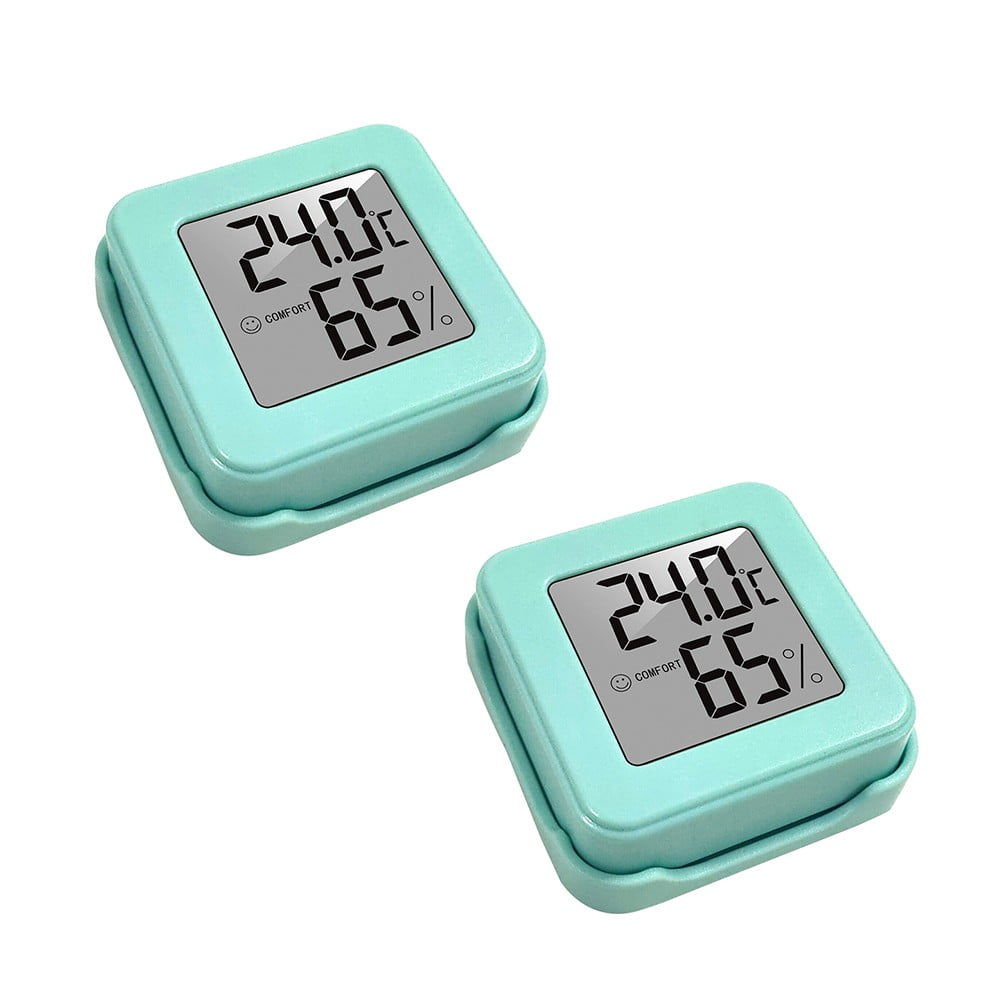2X Digital Thermo Hygrometer Thermometer Humidity Temperature Meter