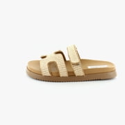 Steve Madden Mayven Women's Sandals Natural Raffia Size 8.5 M